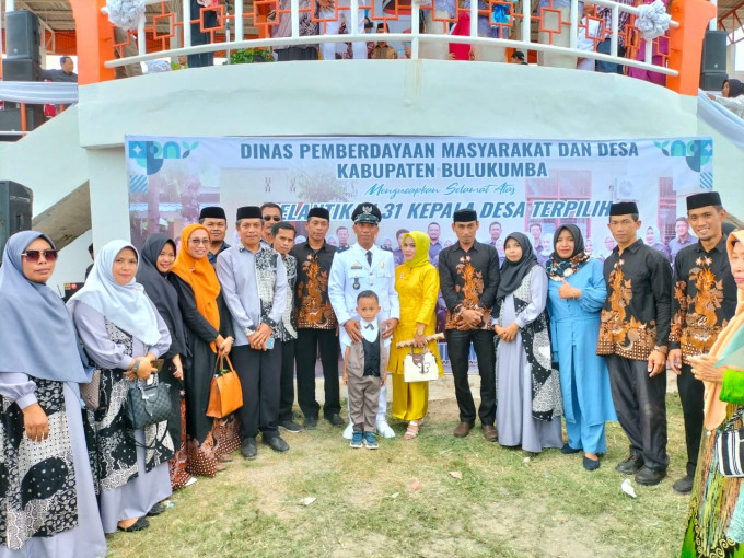 Pelantikan kades di 31 desa di kabupaten Bulukumba