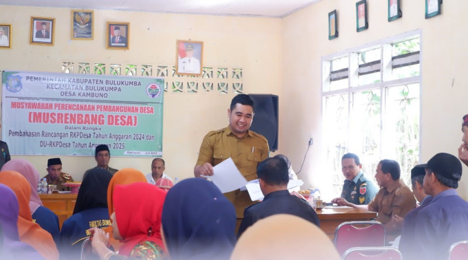 MUSYAWARAH PERENCANAAN PEMBANGUNAN DESA TAHUN ANGGARAN 2024