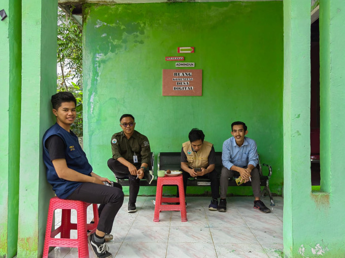 Kunjungan duta digital Kab.Bulukumba ke desa Kambuno