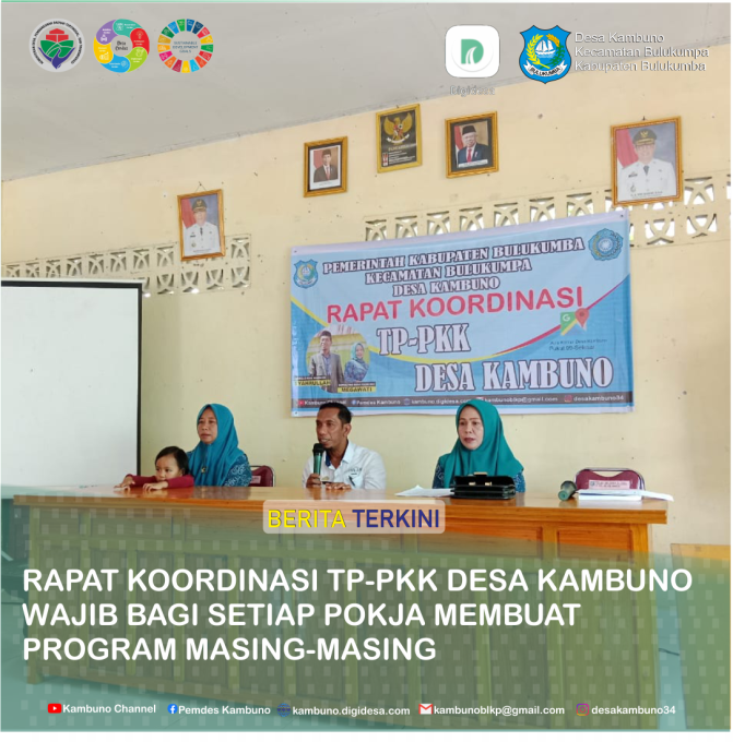 Rapat Koordinasi PKK Desa Kambuno