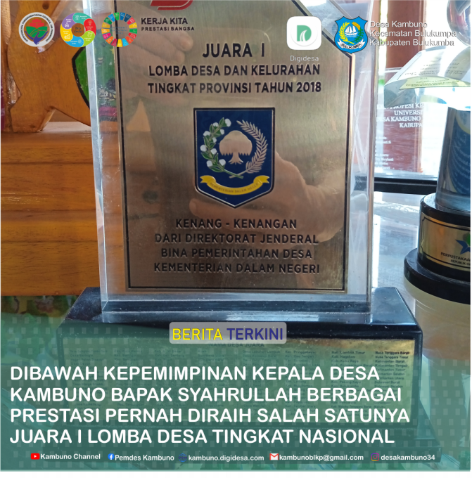 Kambuno Berprestasi