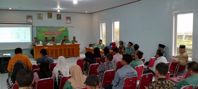 Musrembang desa Kambuno 2024