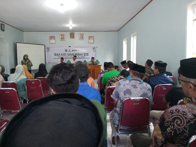 Baznas Bulukumba Sosialisasi Zakat, Infaq dan sedekah di desa Kambuno
