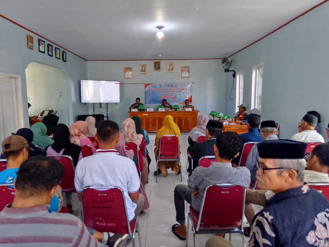 Pembentukan Koperasi Merah Putih desa Kambuno