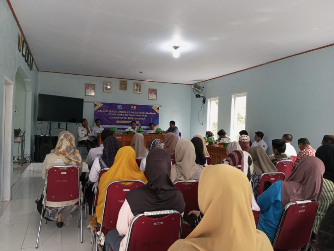Sosialisasi Tingkat Desa/Kelurahan kegiatan DAK Fisik Sanitasi Kabupaten Bulukumba